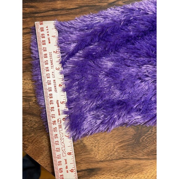 Care Bears Jumpsuit Child Small Purple Share Bear Costume Furry Flip Mitt Hooded - Picture 9 of 14